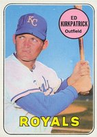 1969 Topps #529 Ed Kirkpatrick Baseball Card
