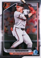 2024 Bowman Chrome #9 Gunnar Henderson Baseball Card