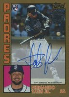 2019 Topps Update 1984 Topps Baseball Autographs #FT Fernando Tatis Jr. Gold Baseball Card