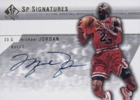 2003 SP Authentic SP Signatures #MJ-A Michael Jordan Basketball Card