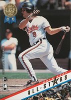 1993 Leaf Gold All-Stars #6 Barry Larkin/Cal Ripken Jr. Update Baseball Card