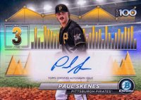 2024 Bowman Scouts' Top 100 Autographs #3 Paul Skenes Baseball Card