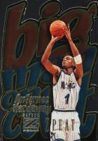 1996 Skybox Z-Force Big Man on Court #2 Anfernee Hardaway Z-Peat Basketball Card