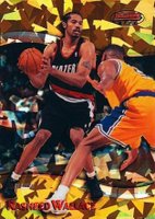 1998 Bowman's Best #51 Rasheed Wallace Atomic Refractor Basketball Card