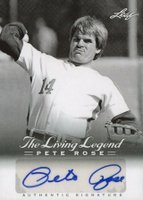 2012 Leaf Pete Rose Living Legend Autographs #AU43 Pete Rose Baseball Card