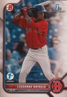 2022 Bowman 1st Edition #BPPF61 Ceddanne Rafaela Baseball Card