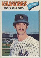 1977 Topps #656 Ron Guidry Baseball Card