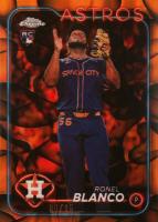 2024 Topps Chrome Update #USC125 Ronel Blanco Orange/Black Lava Lamp Baseball Card