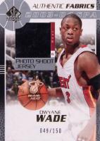 2003 SP Authentic Authentic Fabrics #DY-J Dwyane Wade Basketball Card