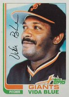 1982 Topps #430 Vida Blue Baseball Card