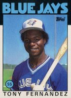 1986 Topps #241 Tony Fernandez Baseball Card