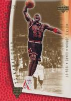 2001 Upper Deck MJ's Back #MJ-44 Michael Jordan 23 Karat Gold Basketball Card