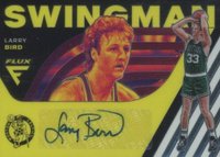 2020 Panini Flux Swing Man Signatures #SM-LBI Larry Bird Basketball Card