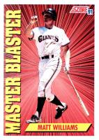 1991 Score #689 Matt Williams Baseball Card