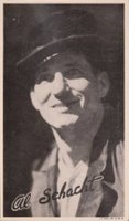 1936 Goudey Premiums-Type 1-Wide Pen # Al Schacht Portrait Baseball Card