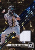 2024 Panini Donruss Jersey Kings #JKER Endy Rodriguez Blue Ice Baseball Card