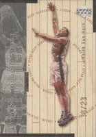 1998 Upper Deck Hardcourt Jordan Holding Court #J17 Keith Van Horn/Michael Jordan Silver Basketball Card