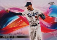 2024 Topps Chrome Helix #HX8 Mookie Betts Baseball Card