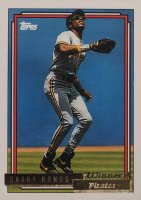 1992 Topps Gold #380 Barry Bonds Winner Baseball Card