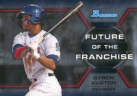 2013 Bowman Draft Picks & Prospects Future of the Franchise Mini #FF-BB Byron Buxton Baseball Card