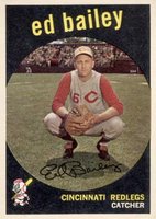 1959 Topps #210 Ed Bailey Baseball Card