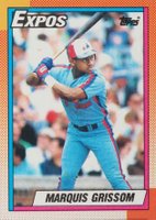 1990 Topps #714 Marquis Grissom Baseball Card