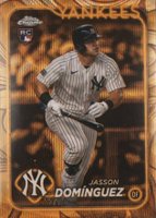 2024 Topps Gilded Collection #89 Jasson Dominguez Gold Wave Baseball Card