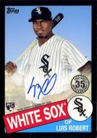 2020 Topps 1985 Topps 35th Anniversary Autographs #85ALR Luis Robert Series 2-Black Baseball Card