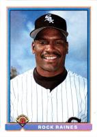 1991 Bowman #362 Rock Raines Baseball Card