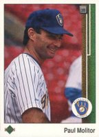 1989 Upper Deck #525 Paul Molitor Baseball Card