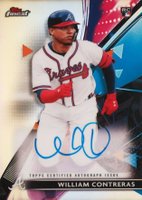 2021 Topps Finest Finest Autographs #WC William Contreras Baseball Card