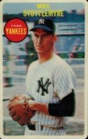 1968 Topps 3-D # Mel Stottlemyre Baseball Card