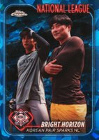 2024 Topps Chrome Sapphire Update Series #12 HA-Seong Kim/Jung Hoo Lee Baseball Card