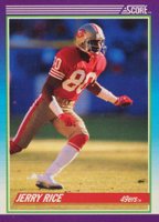 1990 Score #200 Jerry Rice Football Card