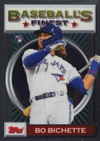 2020 Finest Flashbacks #190 Bo Bichette Baseball Card