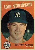 1959 Topps #471 Tom Sturdivant Baseball Card