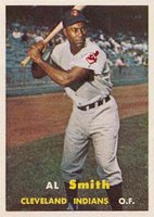 1957 Topps #145 Al Smith Baseball Card