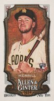 2024 Topps Allen & Ginter #275 Jackson Merrill Mini-Allen & Ginter Back Baseball Card