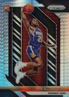 2018 Panini Prizm #289 Mikal Bridges Hyper Prizm Basketball Card