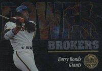 1994 Leaf Power Brokers #3 Barry Bonds Baseball Card