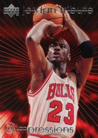 1996 Upper Deck Jordan Tribute #MJ36 Michael Jordan MJ Impressions Basketball Card