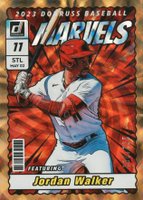 2023 Panini Donruss Marvels #M2 Jordan Walker Baseball Card