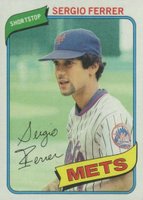 1980 Topps #619 Sergio Ferrer Baseball Card