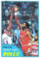 1981 Topps #68 Dwight Jones Mid-West Basketball Card