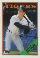 1988 Topps #267 Billy Bean Baseball Card