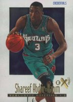 1996 Skybox E-X2000 #76 Shareef Abdur-Rahim Credentials Basketball Card