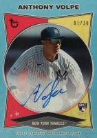 2023 Topps Brooklyn Collection Autograph #AV Anthony Volpe Blue Baseball Card