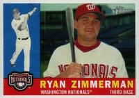 2009 Topps Heritage  #210 Ryan Zimmermann Baseball Card