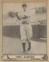 1940 Play Ball #71 Melo Almada Baseball Card