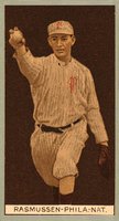1912 Brown Backgrounds Broadleaf #154 Arthur Rasmussen Baseball Card